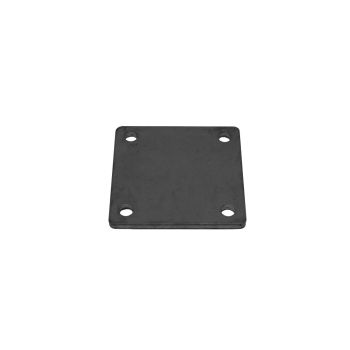 3" x 3" Heavy Duty Square Flat Steel Metal Base Plate With Holes