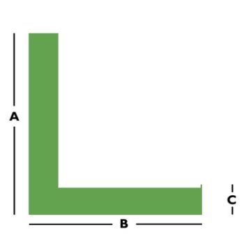 Stainless Steel Angle 304 - 1-1/2 Inch X 1-1/2 Inch X 1/8 Inch