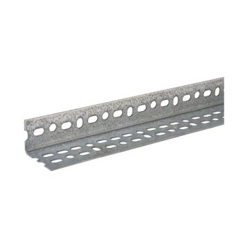 Galvanized Slotted Angle 1-1/4" X 1-1/4" X 16GA X 48"