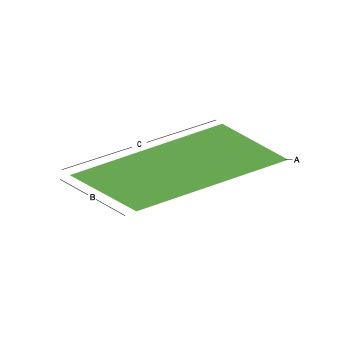 Stainless Steel Sheets 304 #4 PVC - 22 Gauge