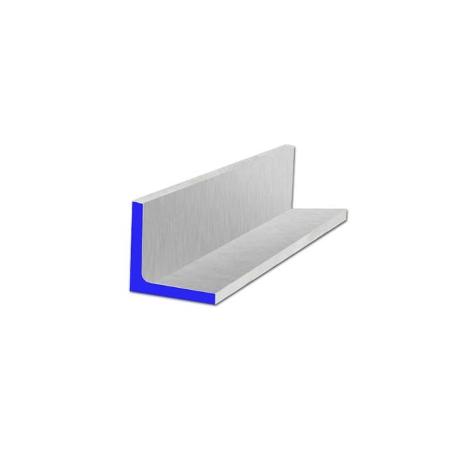 6063 Aluminum Angles - 1 Inch X 1 Inch X 3/16 Inch